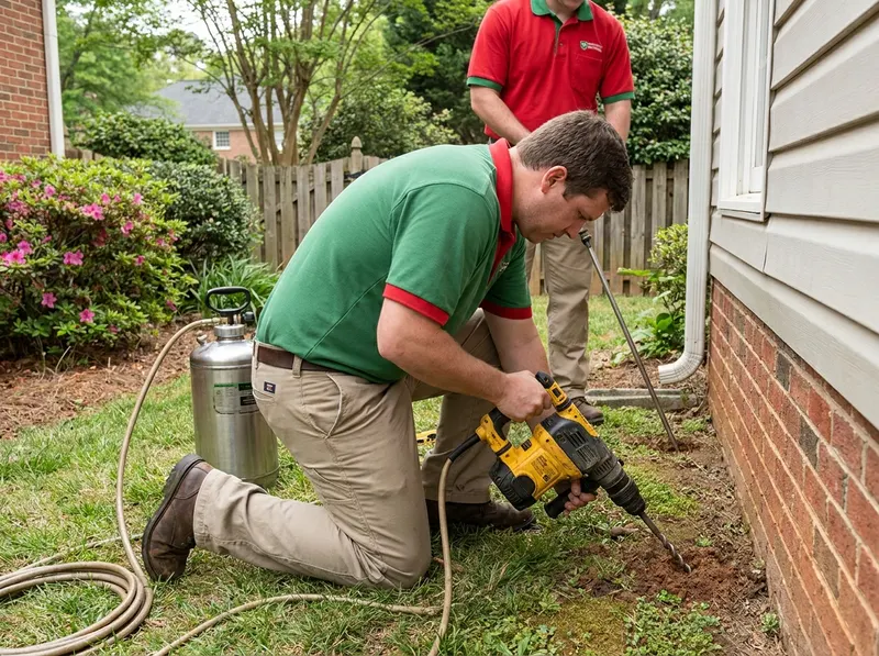 Subterranean Termite Treatment in Greenville, SC