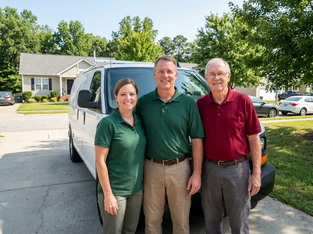 MapleHaven Exterminators pest control services team in Greenville, SC